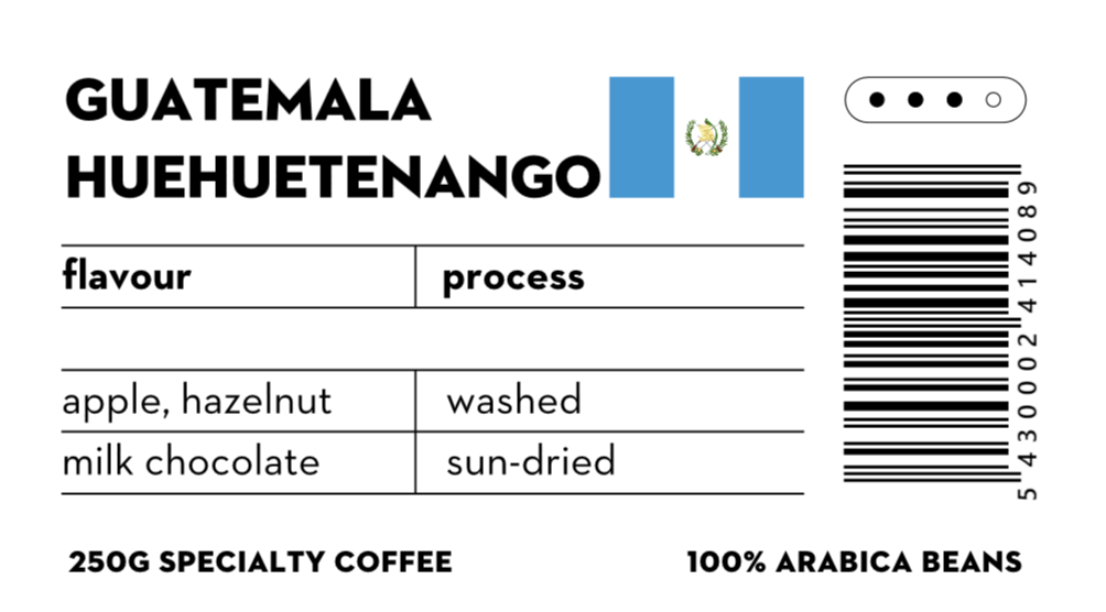 Guatemala Huehuetenango 250g