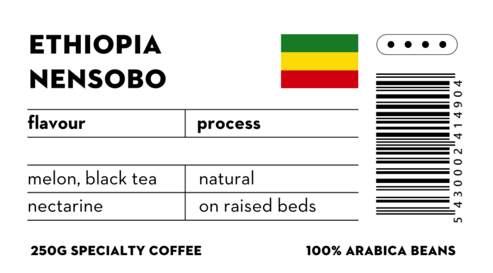 Ethiopië Nensebo 250g