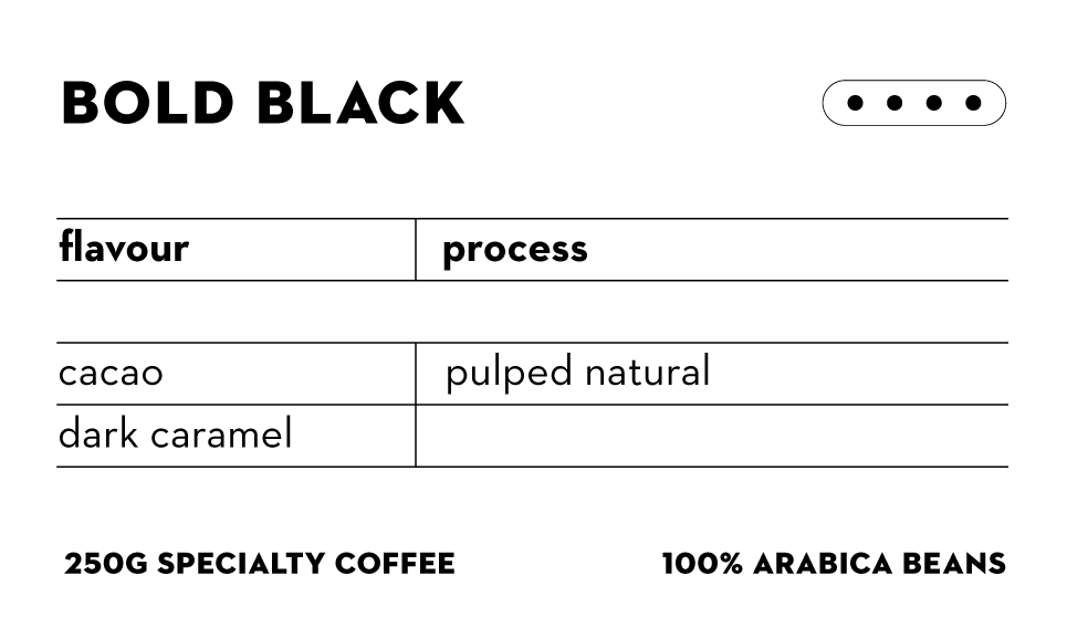 Bold Black 250g (Grinta Blend)