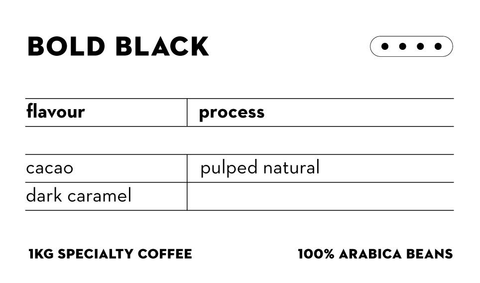 Bold Black 1kg (Grinta Blend)