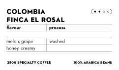 Colombia Finca El Rosal 250g
