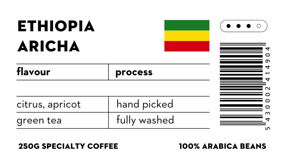 Ethiopië Aricha 250g