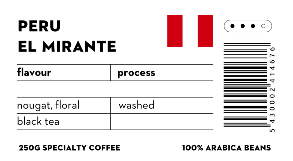 Peru El Mirante 250g
