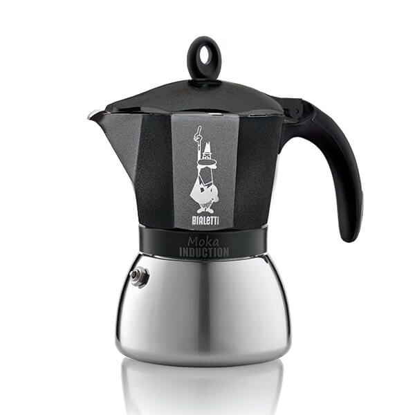 Bialetti 6 cup black induction