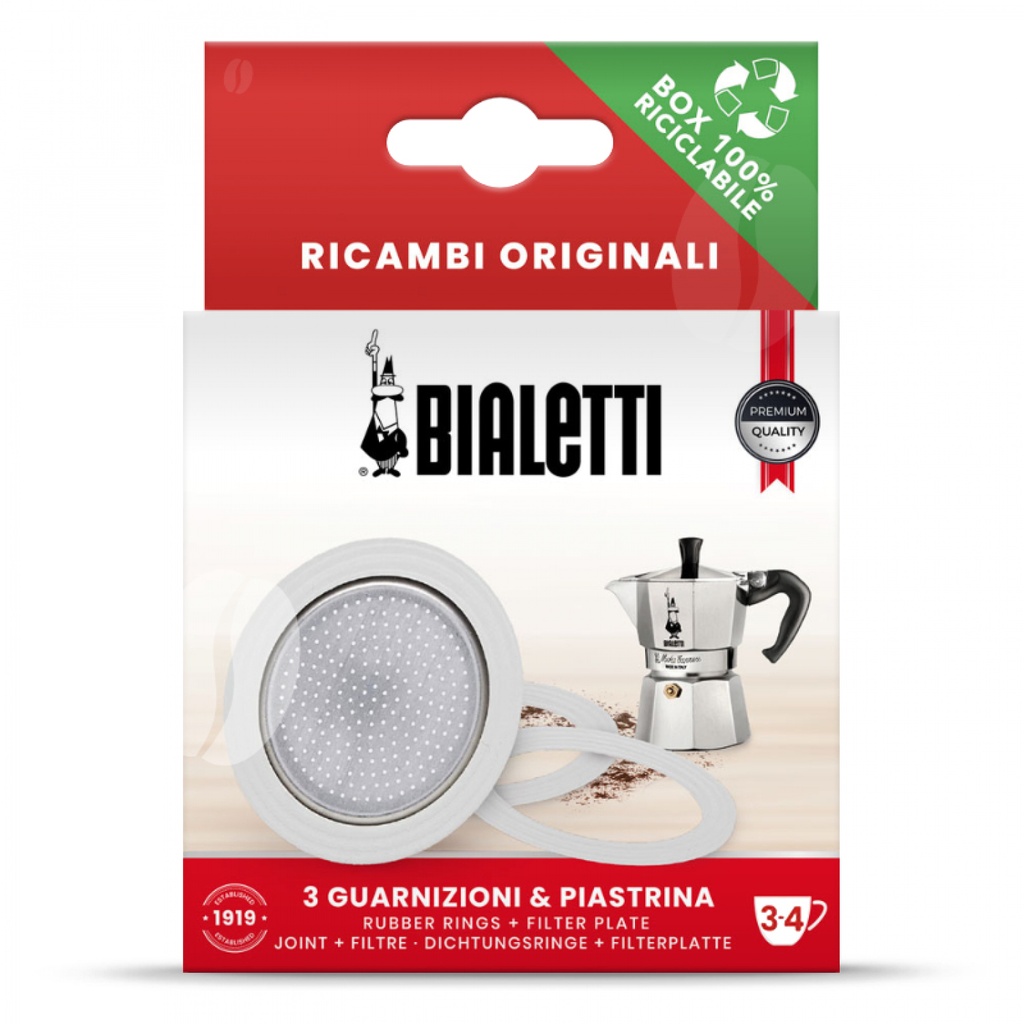 Bialetti ring + filter 6tz for ALU