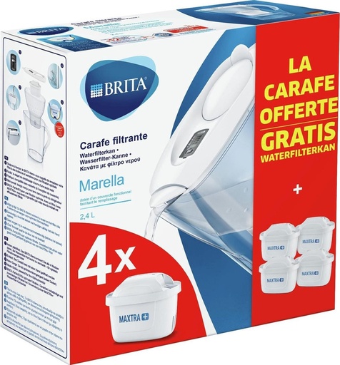 Brita Marella Cool White + 4 filter