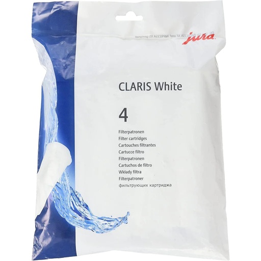 Jura Claris plus white filter 4-pack