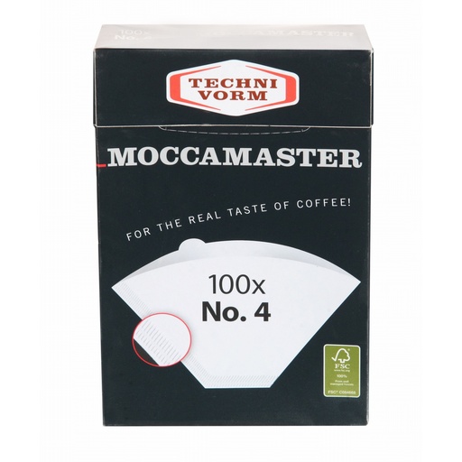 Moccamaster filter N°4 100 stuks
