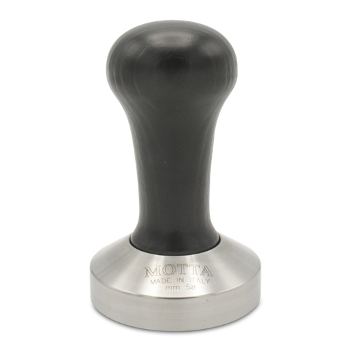 Motta tamper 58mm zwart/rvs