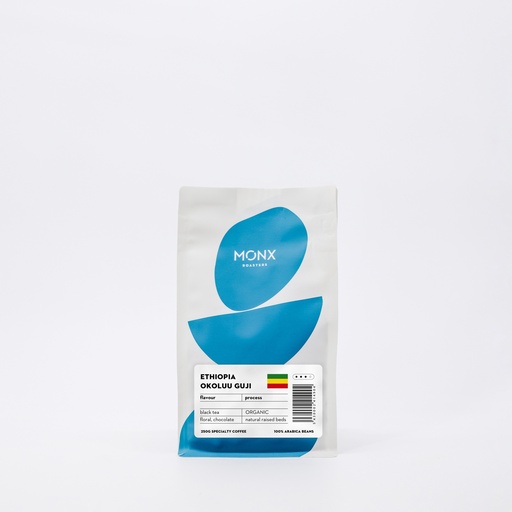 Ethiopië Okoluu Guji 250g
